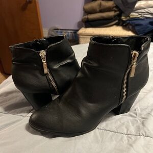 Style & Co. Black Heeled Boots